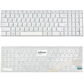 Клавиатура для ноутбука Asusu X580MB (белая) (31176)