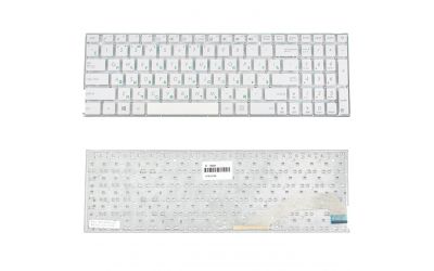 Клавиатура для ноутбука Asusu X580MB (белая)